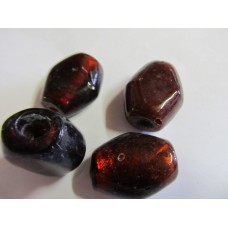 Foil Beads 26mm x 23mm